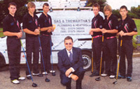 China Fleet's Junior Team 2007 with sponsor Sean Smith - Click to Enlarge