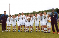  County Cup success to the Liskeard Girls Under 12s football team
