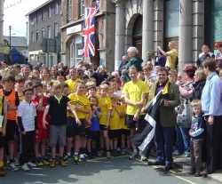 Olympic Torch Relay Fun Run in Liskeard