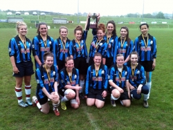 Liskeard Girls Win Under 16 Football County Cup Final
